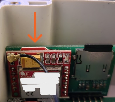 micro-SIM locked in the slot